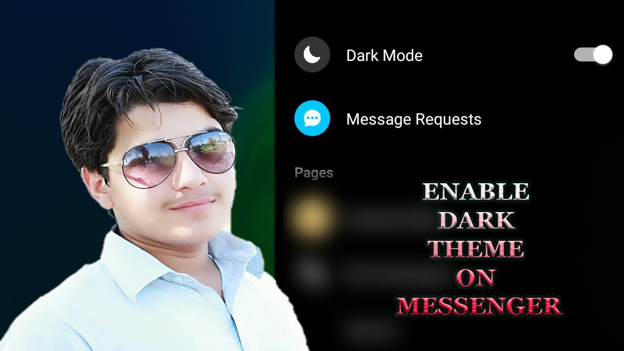 How To Enable Dark Mode On Facebook Messenger App For Android & Iphone-2020