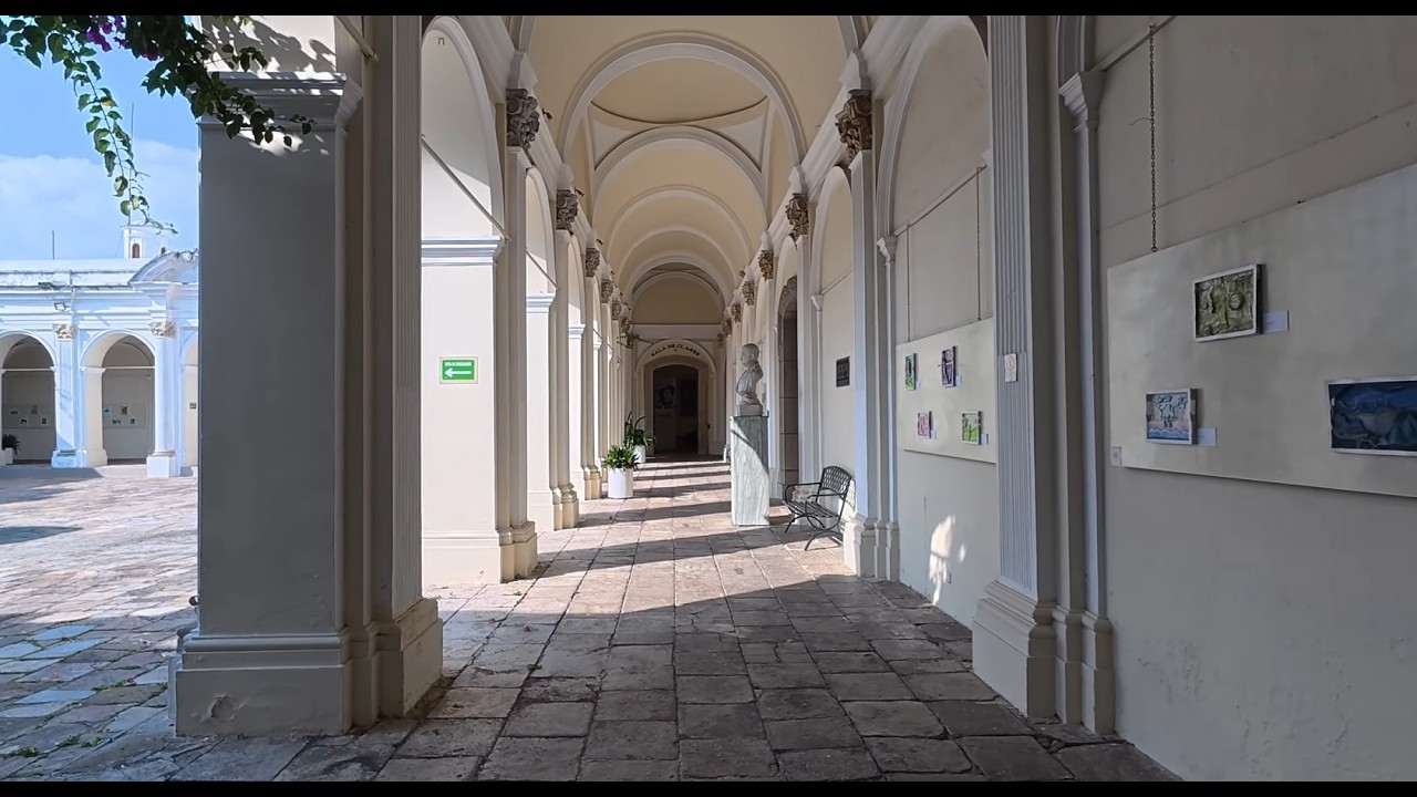 Guatemala Walking Tour: Museo de la Universidad San Carlos de Guatemala y Exposición Luis Záldivar