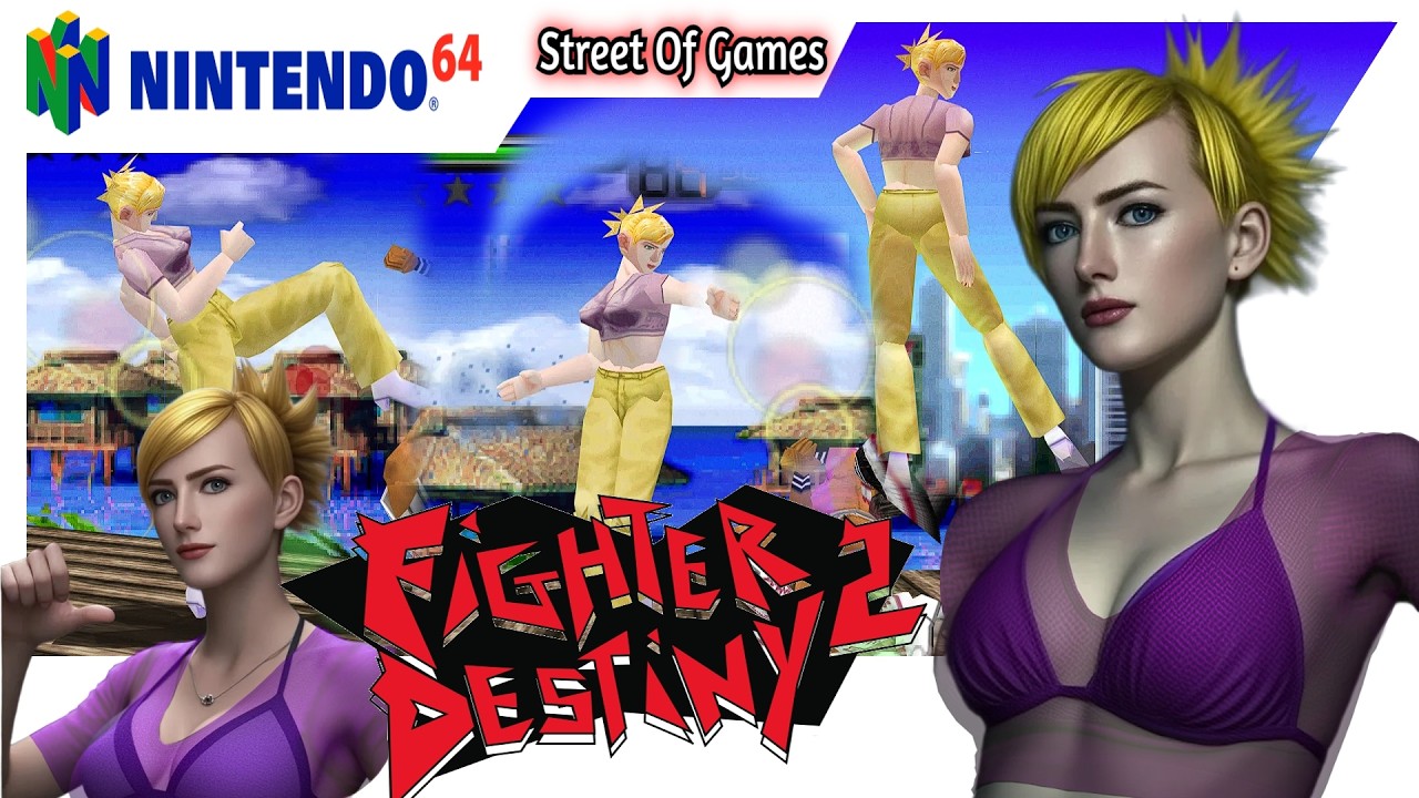 Fighter Destiny 2 [Kate] N64 Playthrough/Longplay 2K