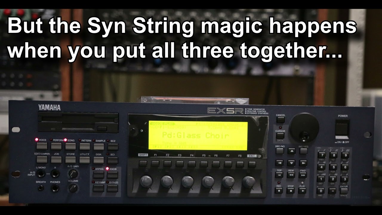 Yamaha EX5 Swell Strings