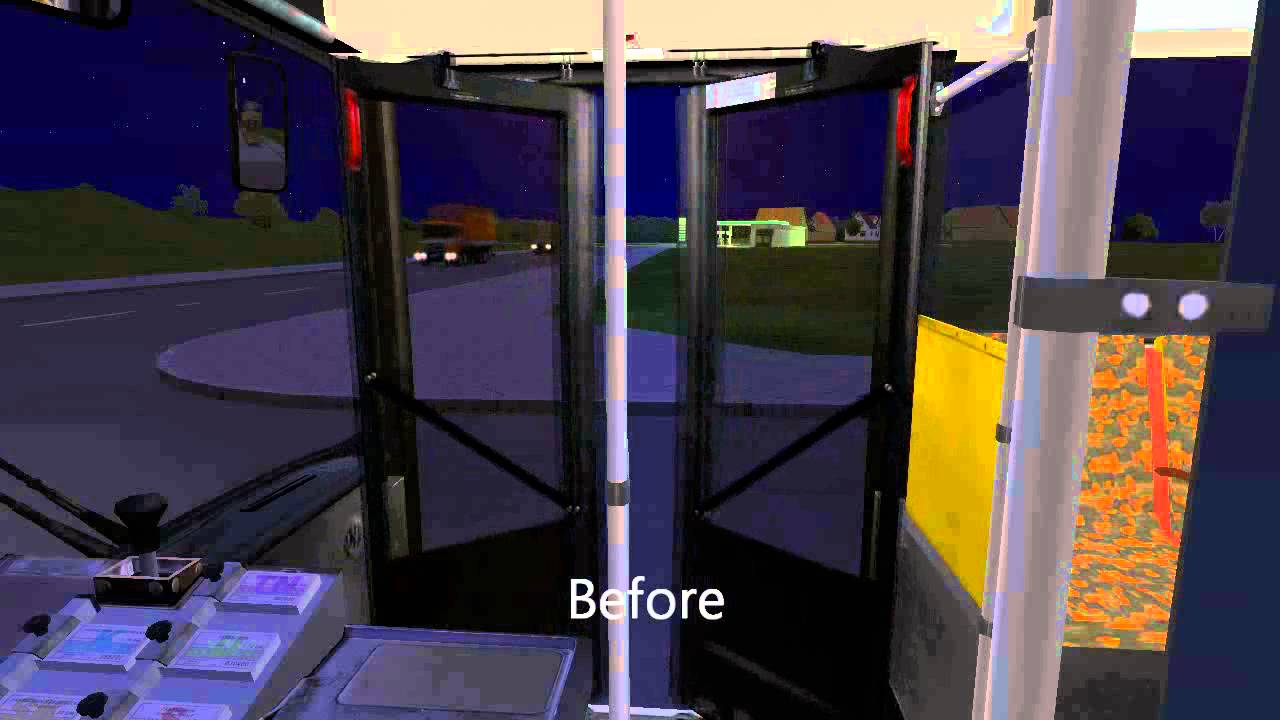 OMSI 1 - MAN SD202 D80 Prototype - pneumatic door sounds(and how to do that)