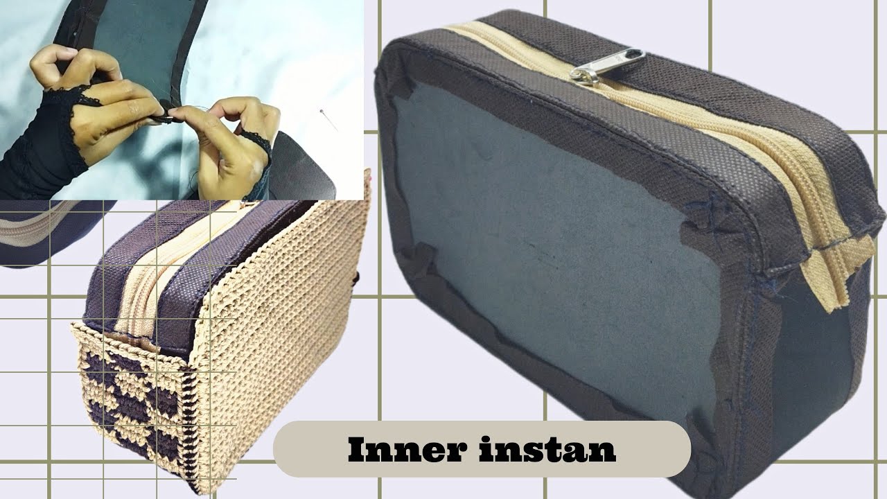 Belajar Membuat Inner Instan Sendiri || Furing Tas Rajut