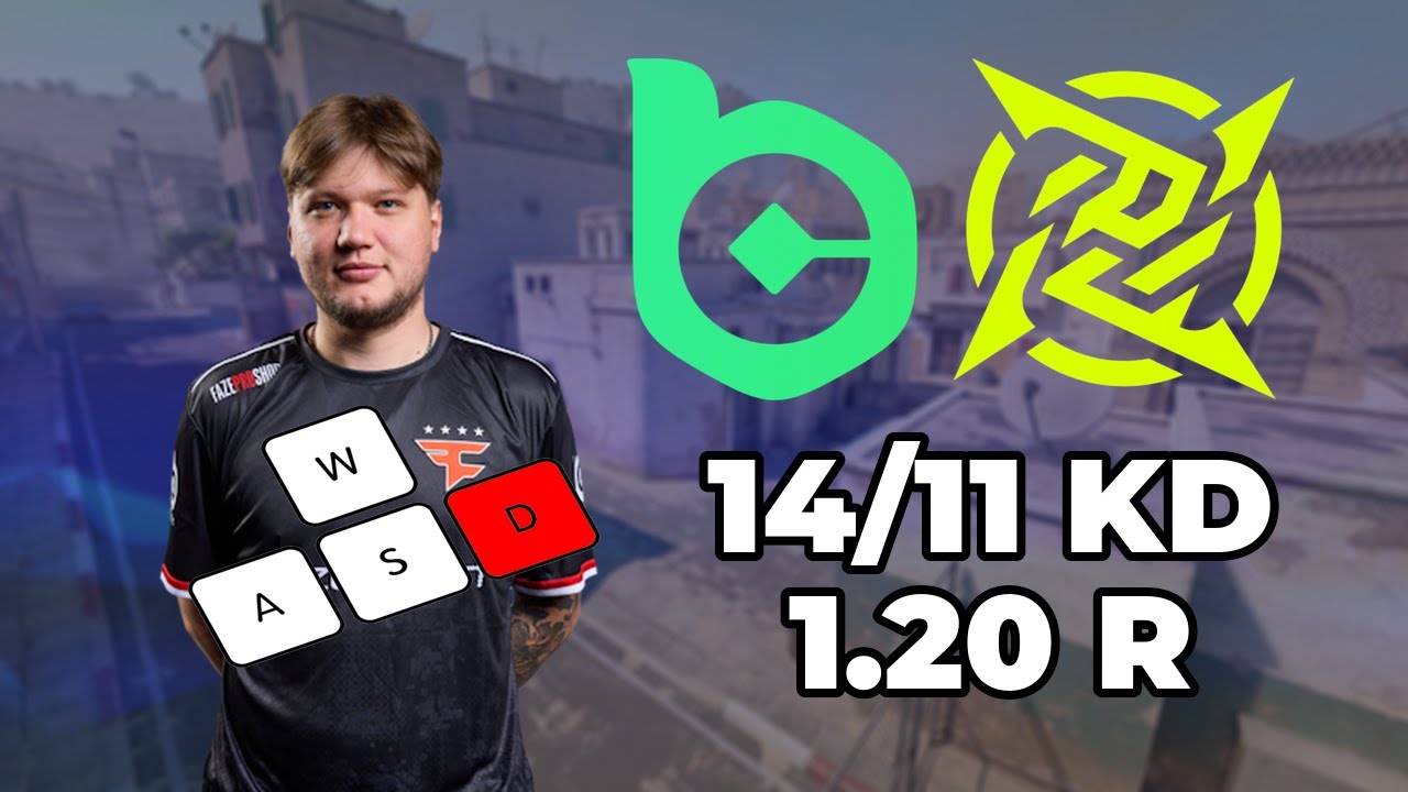 s1mple POV vs Ninjas in Pyjamas | Dust2 | IEM KRAKOW | CS PRO POVs