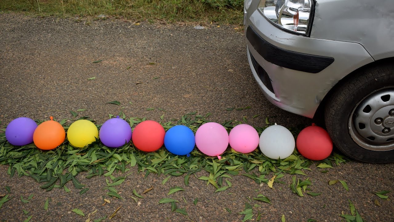 Crazy Experiment Car Vs Balloons || Tamil Technic