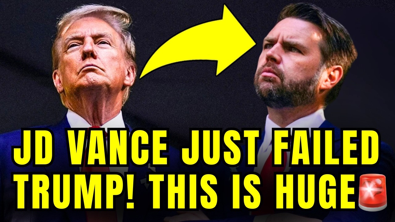 🚨JD Vance Just FAILED To Rescue Trump From HIS NEW SCANDAL