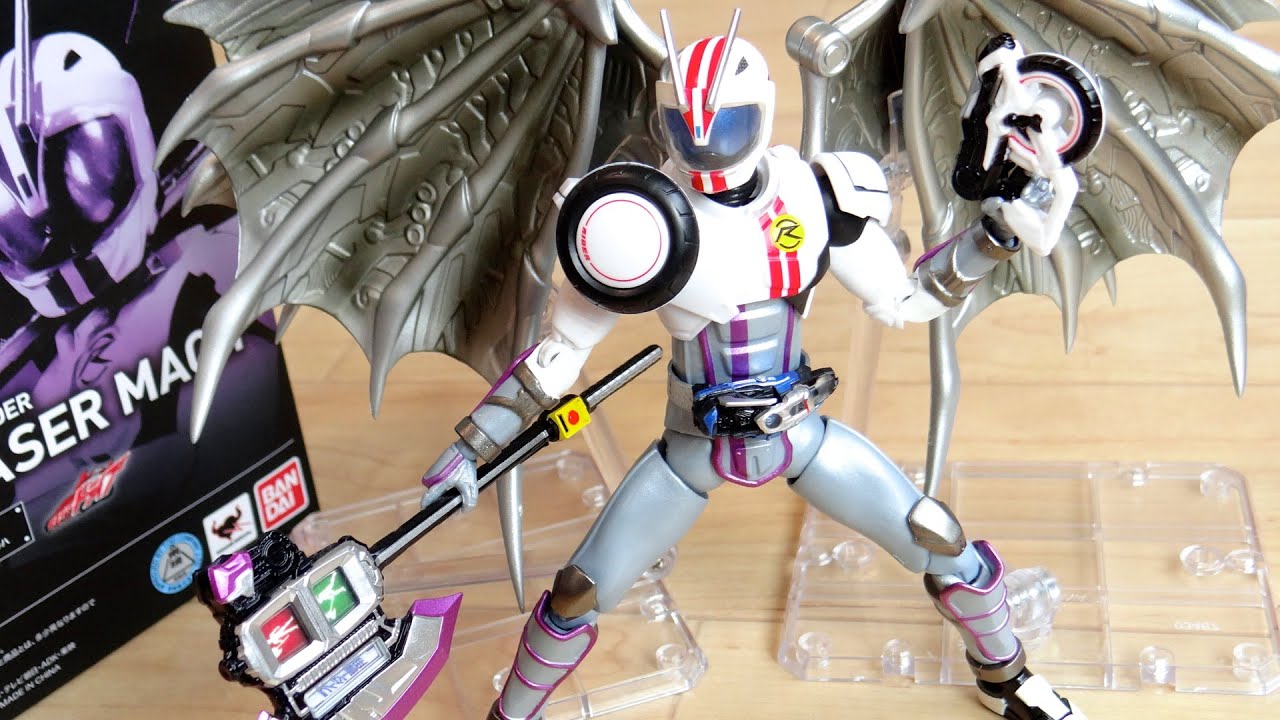 チェイスと剛の友情フォーム！プレバン限定 S.H.Figuarts 仮面ライダーチェイサーマッハ レビュー！シンゴウアックス & ゼンリンシューター付属 DXバンノドライバーと組み合わせ遊び！