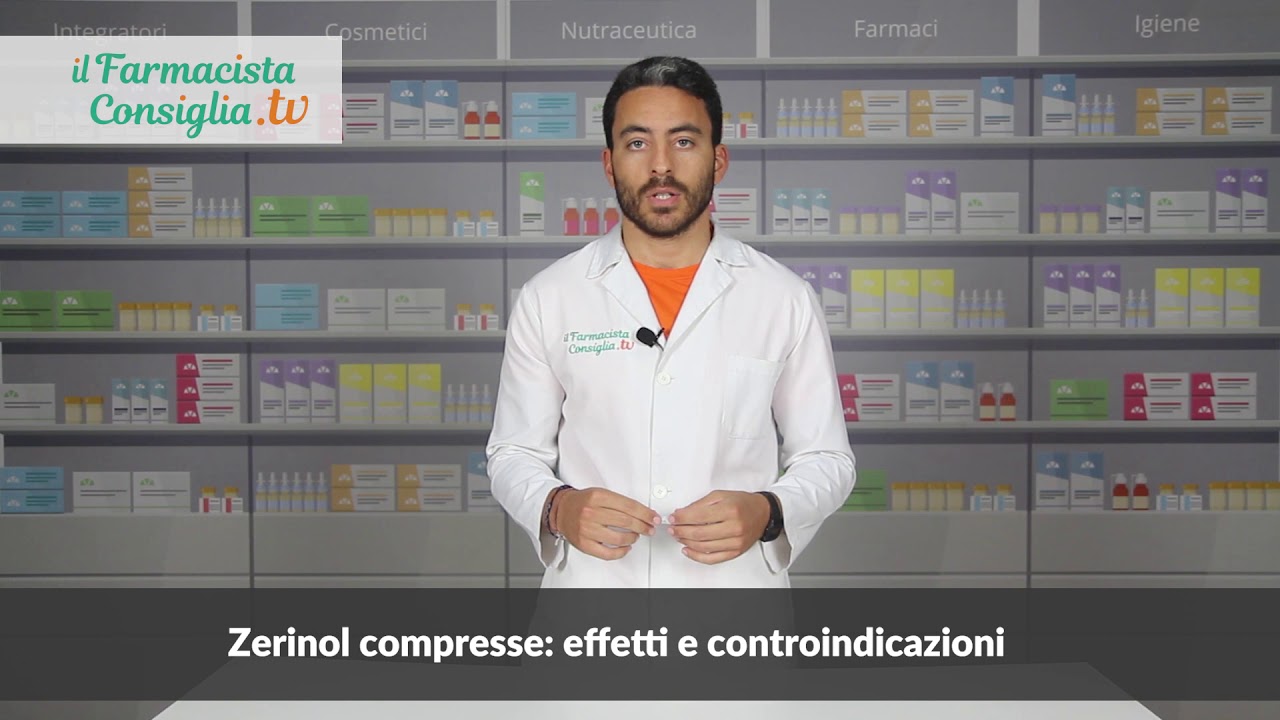 Zerinol compresse: effetti e controindicazioni.