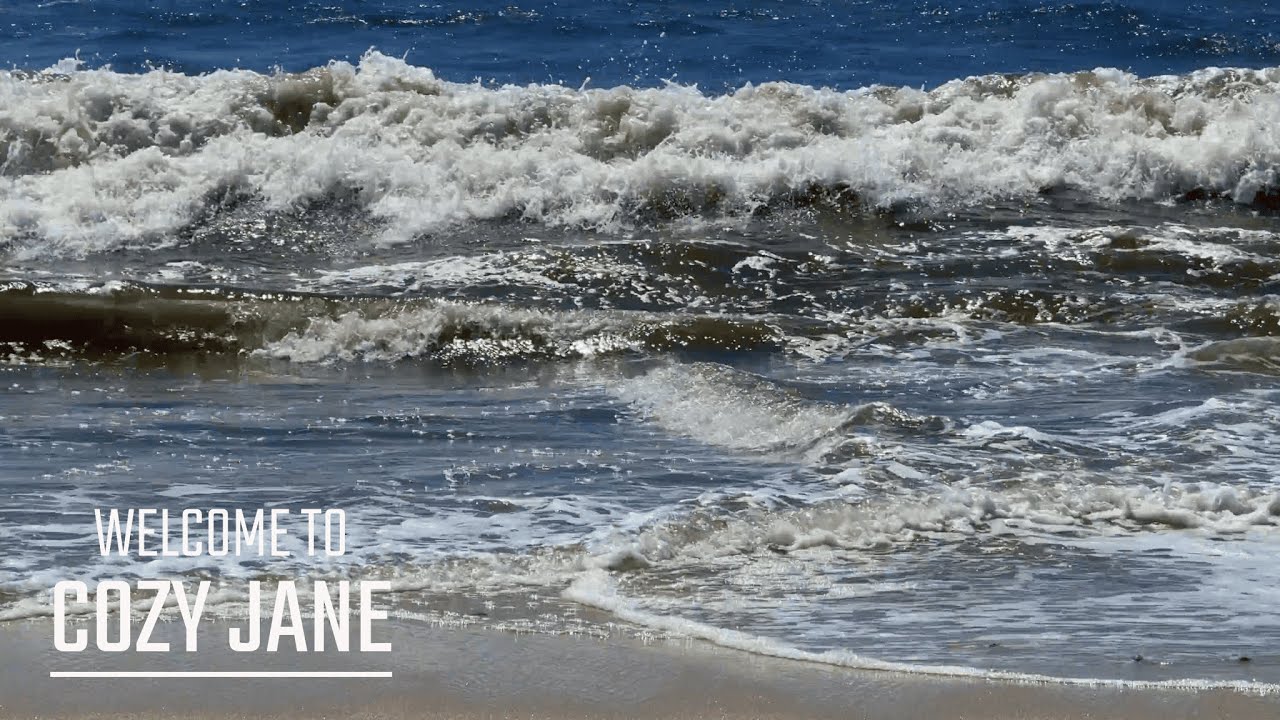 2 Hours of the Sound of the Atlantic Ocean, Sun and Wind. Sounds for Yoga and Meditation, 4K