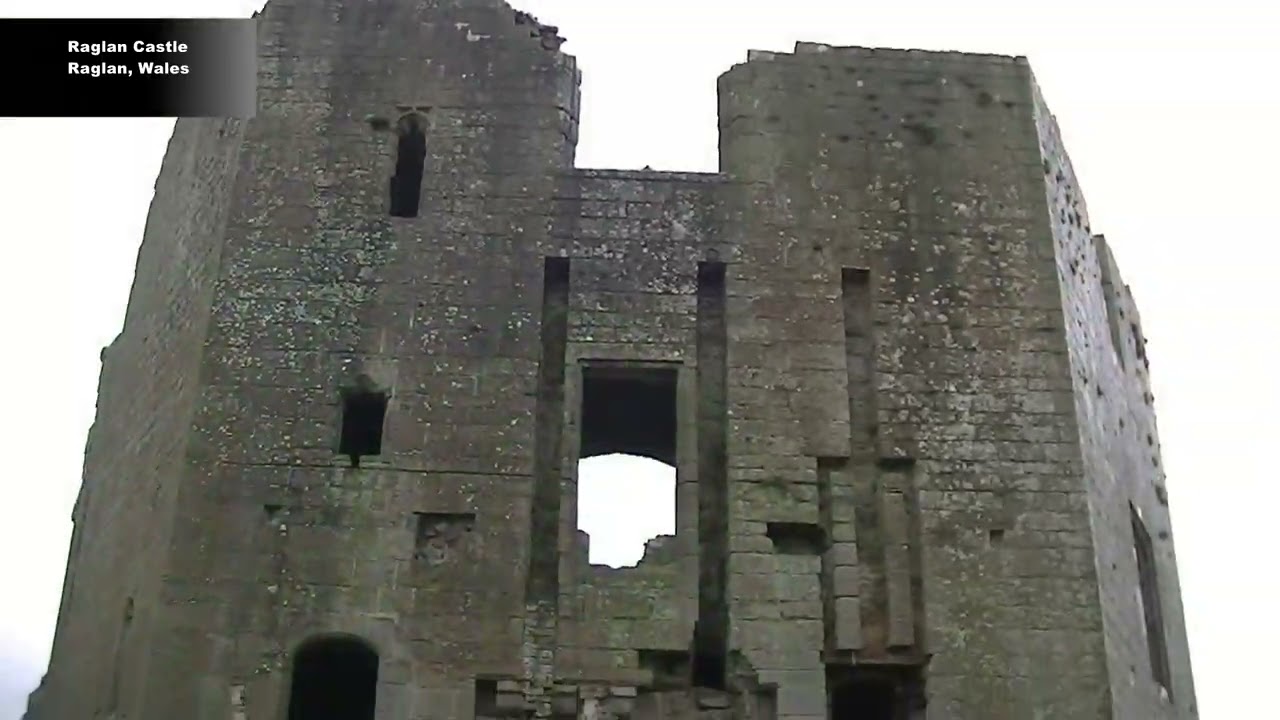 Raglan Castle, Wales UK