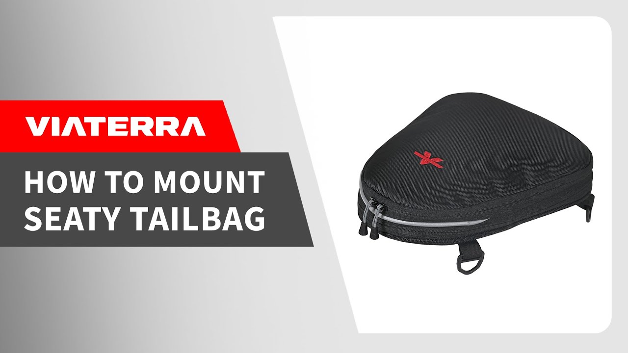 SEATY Motorcycle Tailbag: Quick & Easy Mounting Tutorial