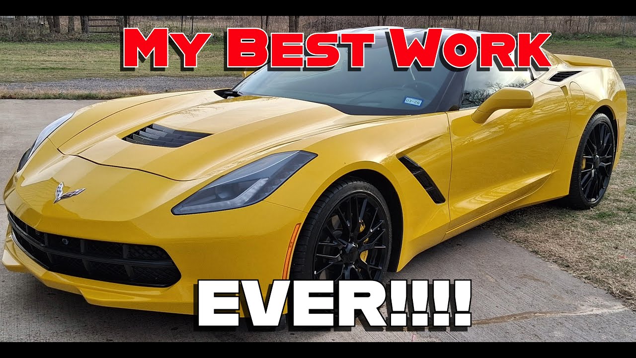 Ceramic Coating My NIGHTMARE 2014 Corvette!!