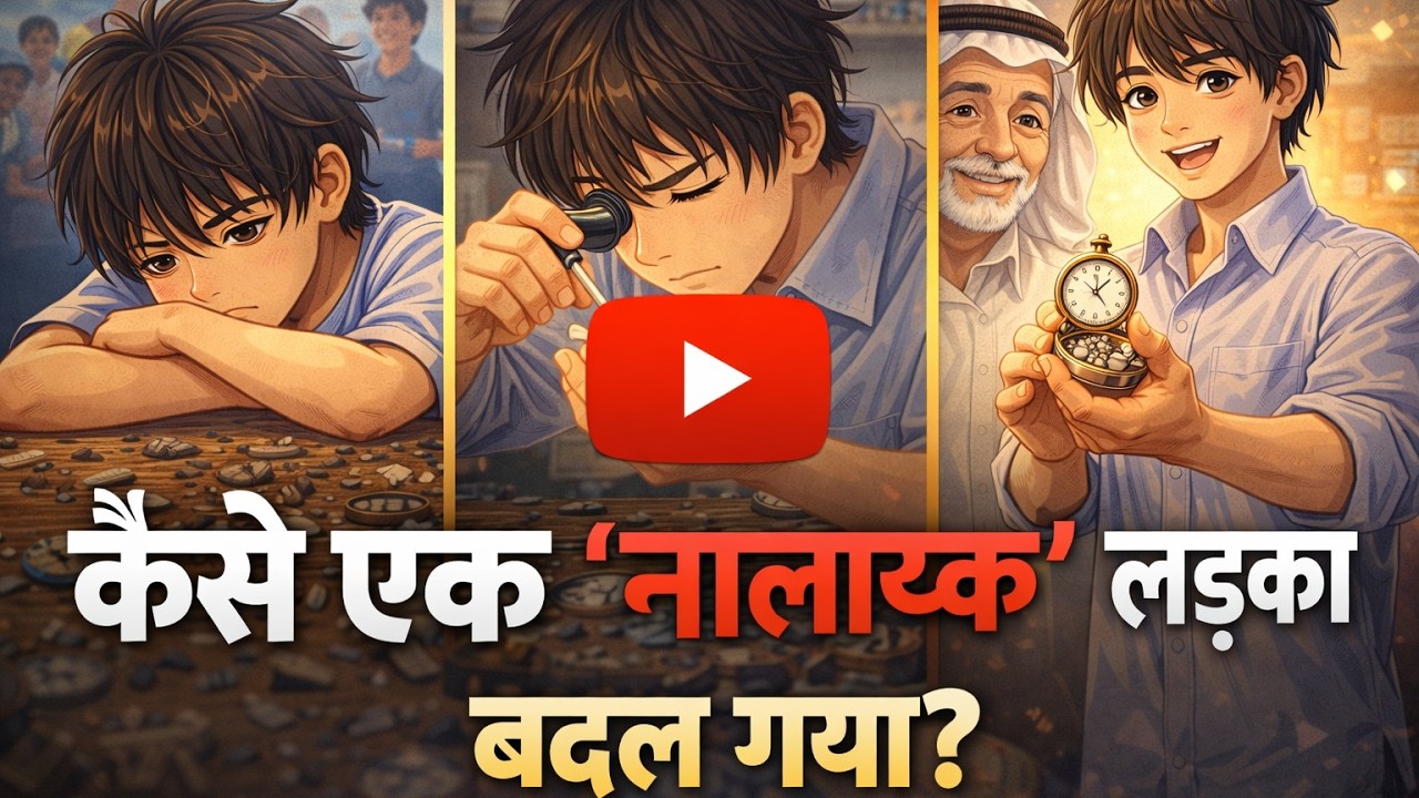 How Did the Boy Who Failed Every Time Become the Most Famous Craftsman?  Motivational Story in Hindi