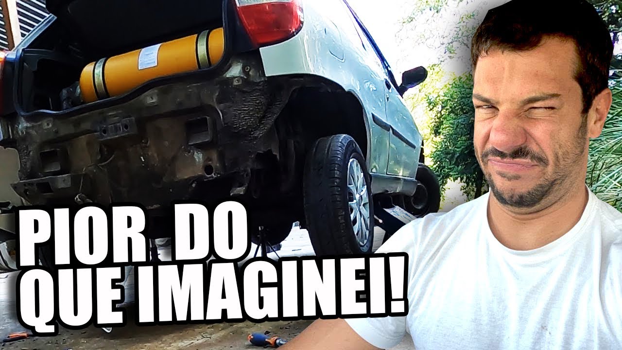 CADA DIA UMA NOVA SURPRESA!! 😂 DESMONTEI O FIAT PALIO DA CAROL POR INTEIRO!!