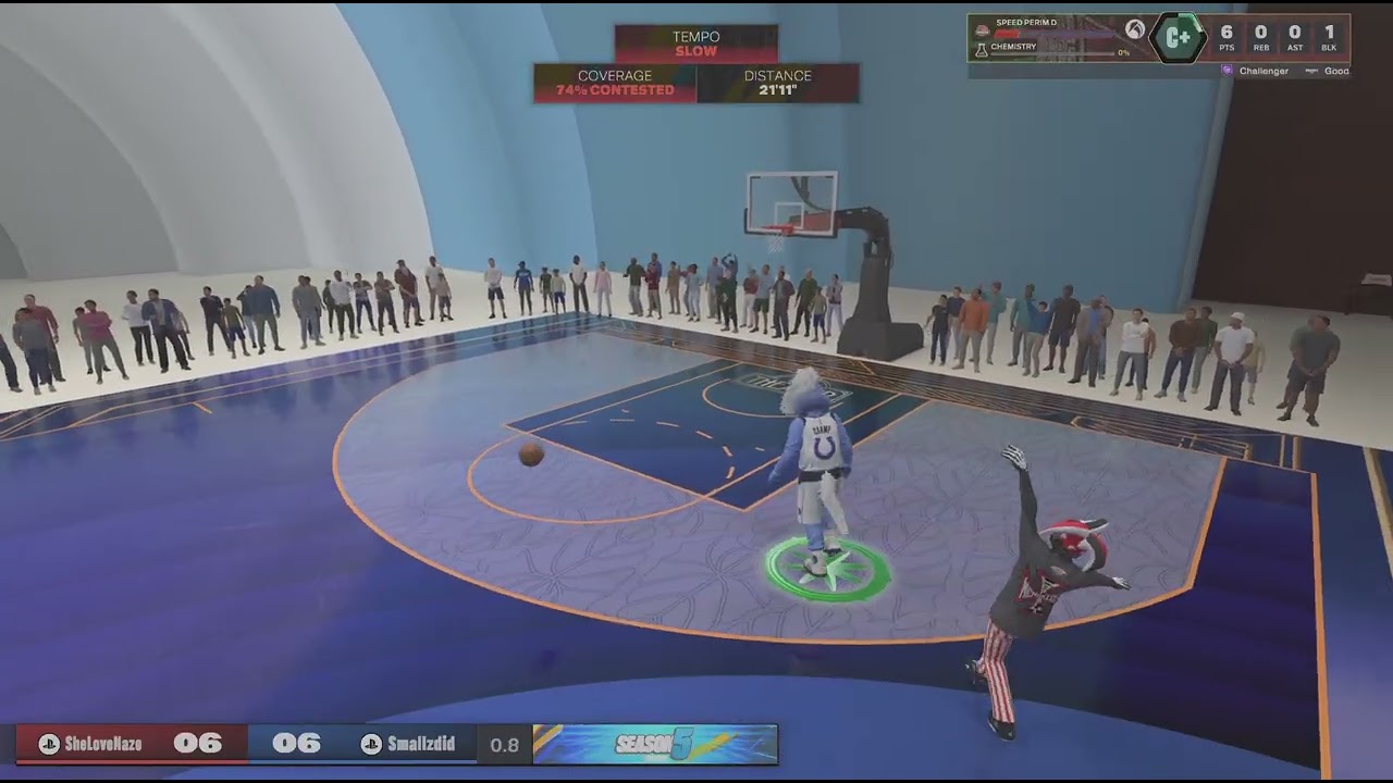 NBA 2K26 6'4'' vs 6'2'' boxed comeback
