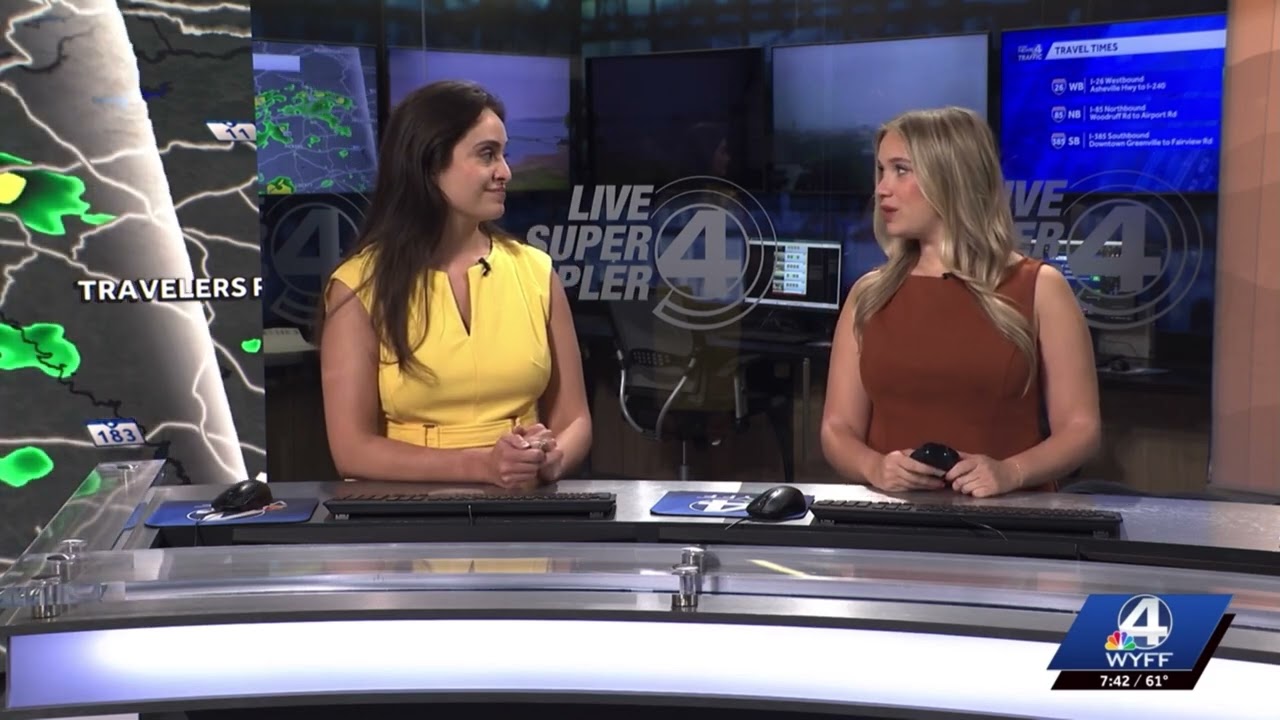 Grace Lowe - WYFF 4 Weather Montage - 24 May 2026