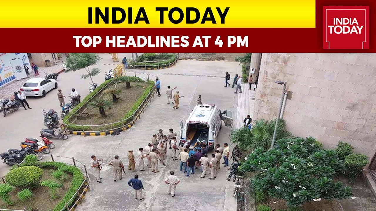 Top News Headlines At 4 PM | 3 Killed In Delhi Court Shooting | September 24, 2021