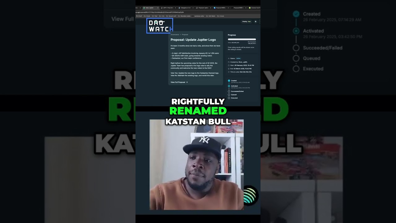 Jupiter DAO: New Logo Vote & Community Rally!