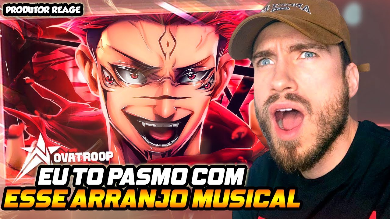 Divina Facínora | Novatroop | Sukuna (Jujutsu Kaisen) (REACT, ANÁLISE)