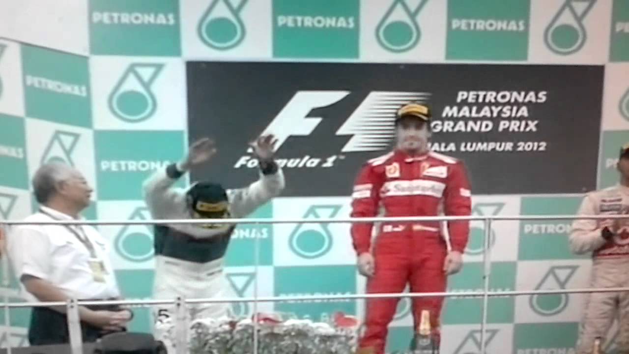 Gp Malesia 2012 - Vince Fernando Alonso