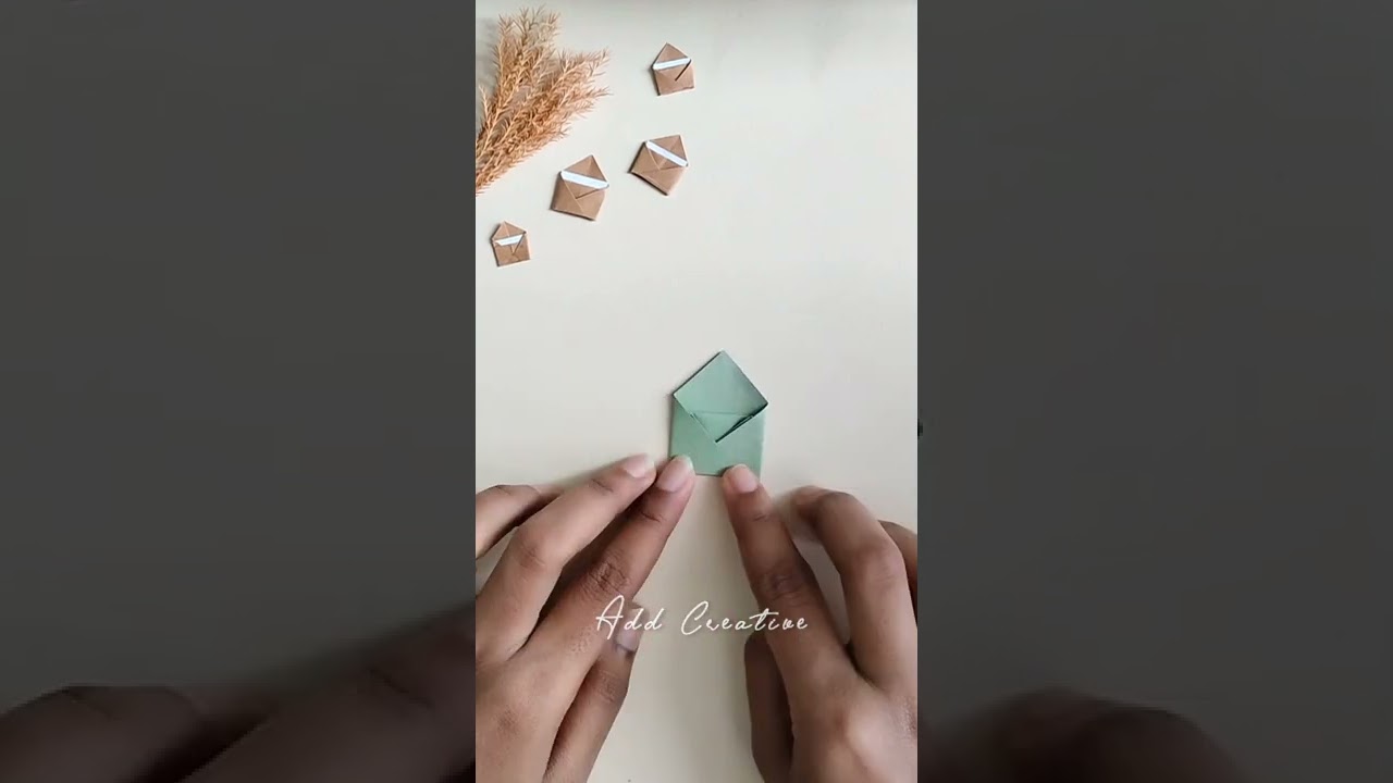 Secret message💌 Mini Origami Paper Envelope | DIY Origami Craft 