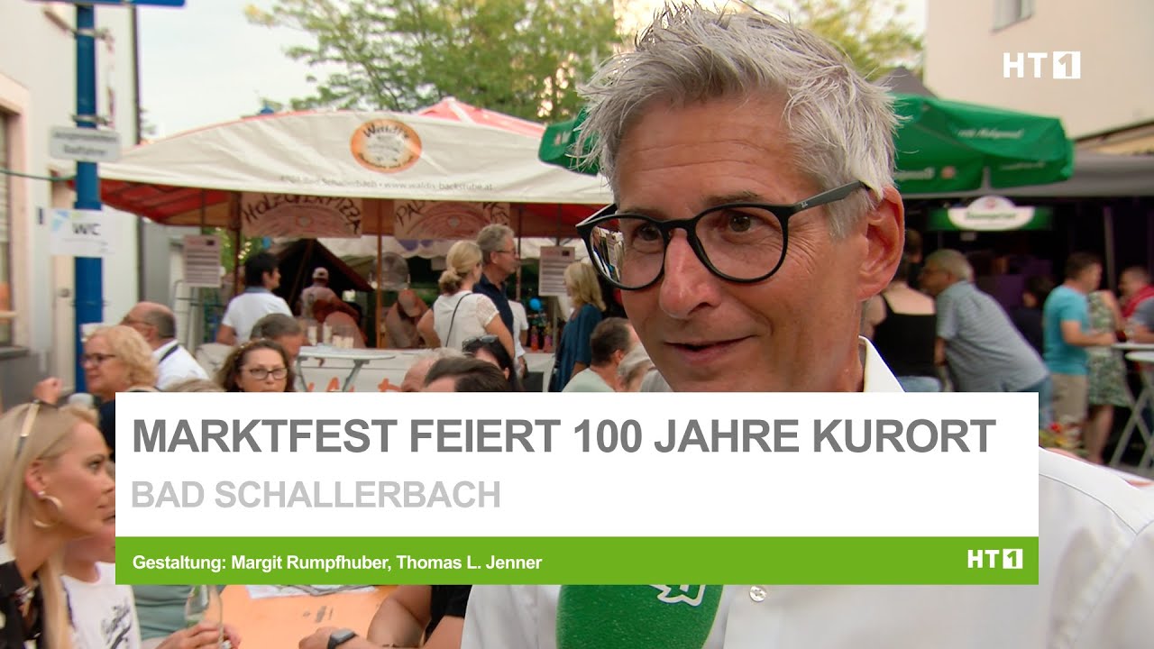 Bad Schallerbach feiert 100 Jahre Kurort mit großem 3-tägigen-Marktfest