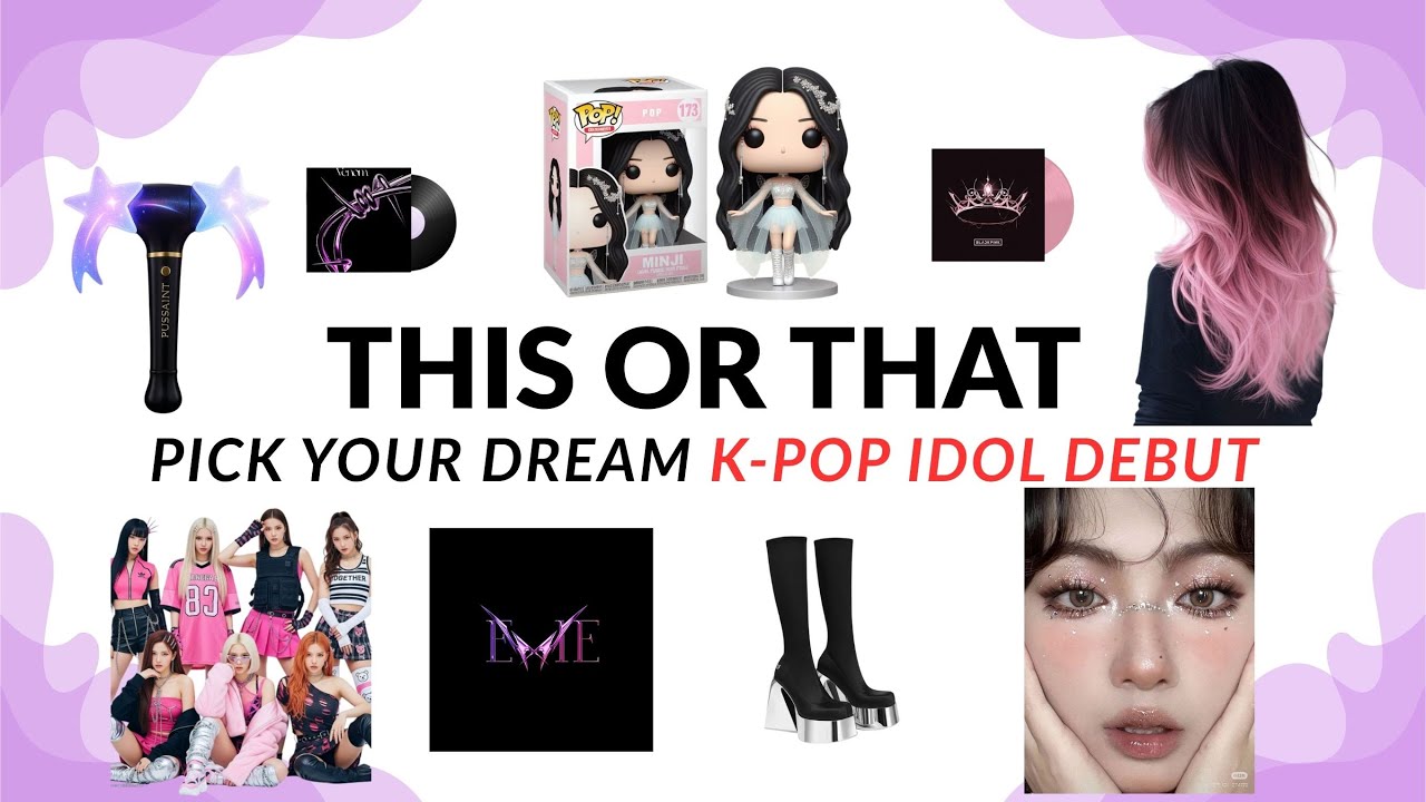 Pick Your DREAM K-POP Idol Debut 🎤✨ | THIS or THAT Aesthetic Quiz