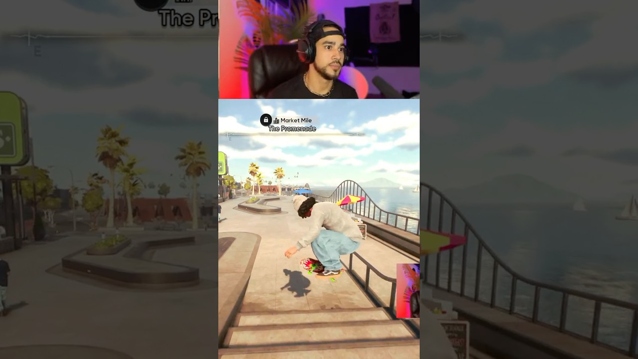 Realistic Lines in ​⁠@skate  #skate #streaming #newstreamer #harrymarstv #ps5