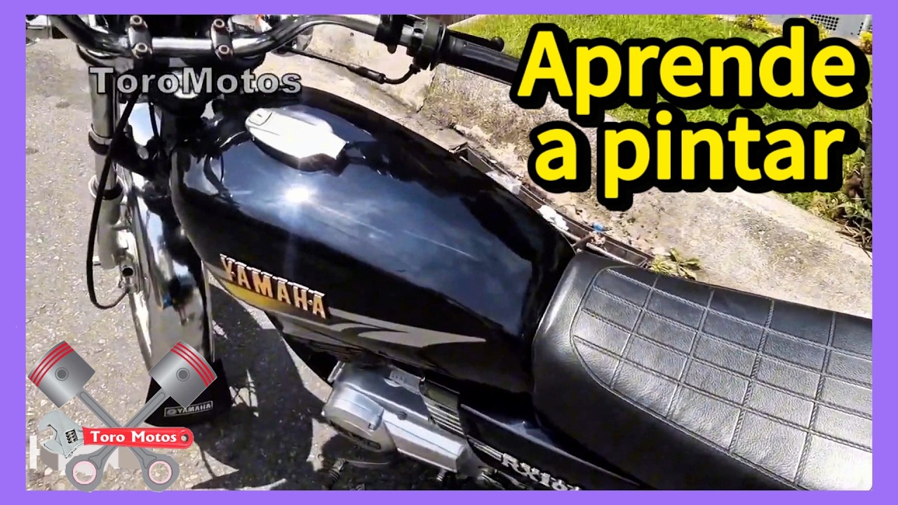 🎨 Como PINTAR una Moto en CASA paso a paso con Compresor