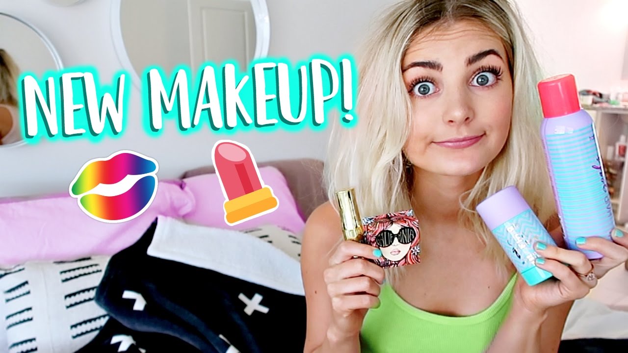 TRYING OUT NEW MAKEUP + GETTING READY!