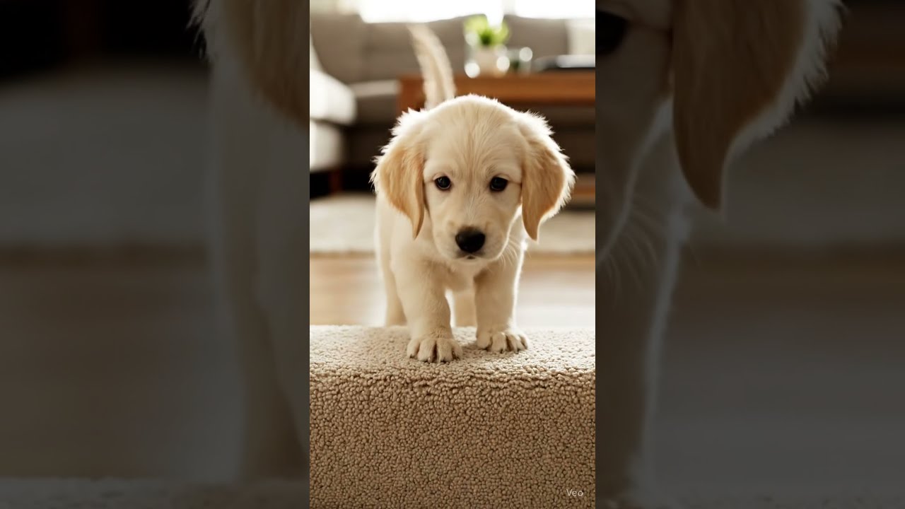 Dog Completes The Stair Challenge! Watch The Triumphant Finish!
