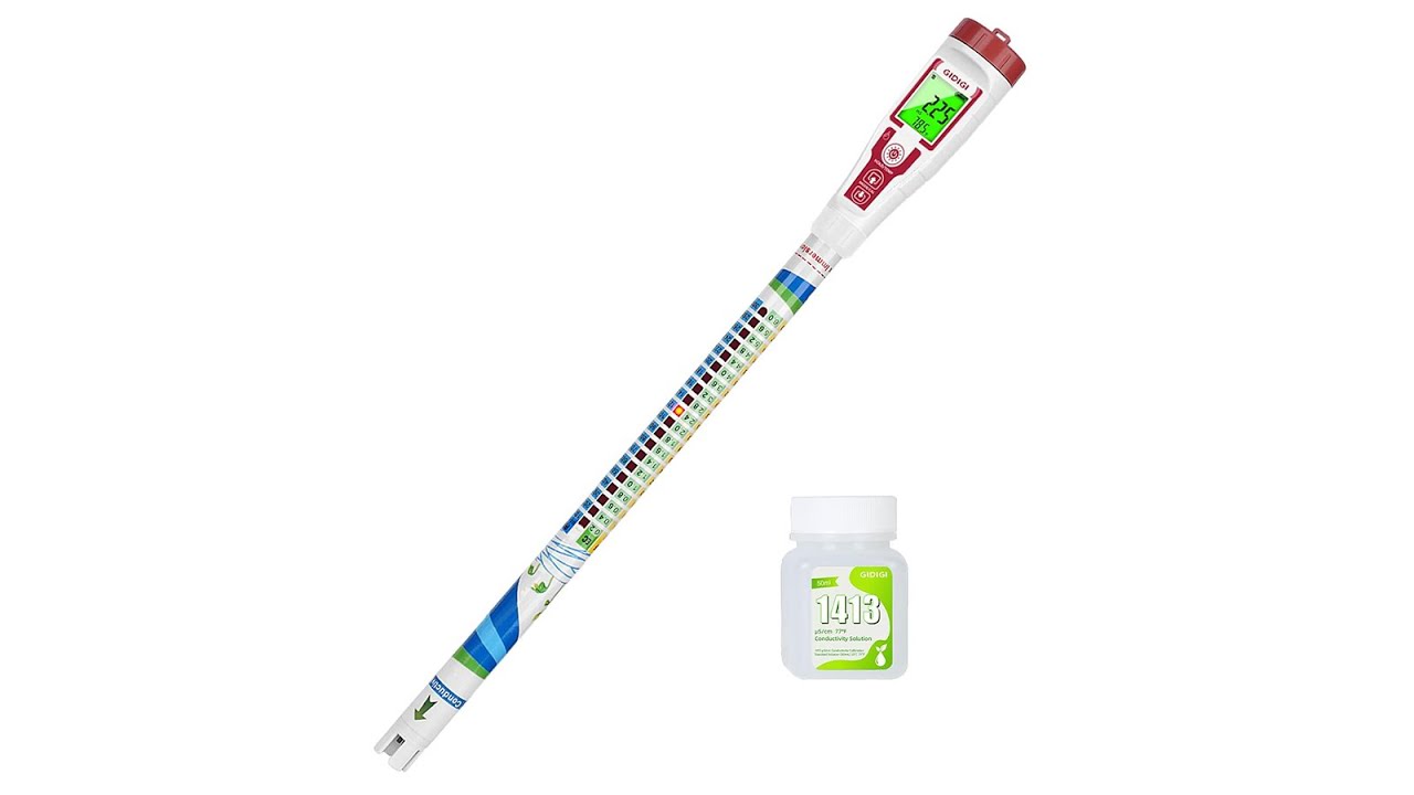 Truncheon Nutrient Meter for Hydroponic with 1413 calibration