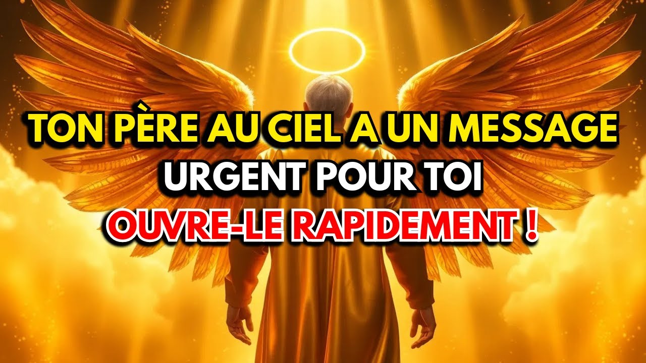 L'ÉLU, L’ARCHANGE MICHEL DIT, TON PÈRE AU CIEL A UN MESSAGE URGENT POUR TOI… OUVRE-LE VITE