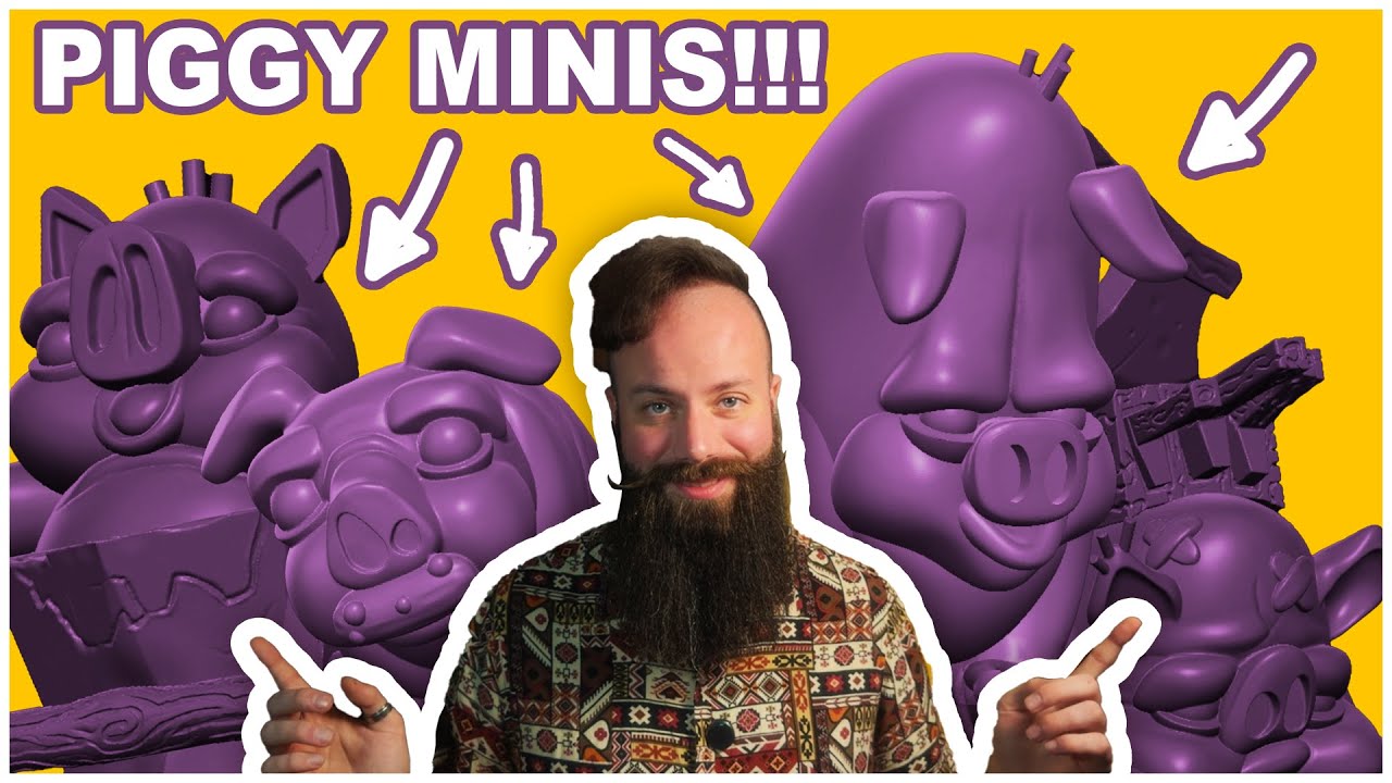 GOBLIN KITCHEN! My Pigs caught a 3dr Dimension.