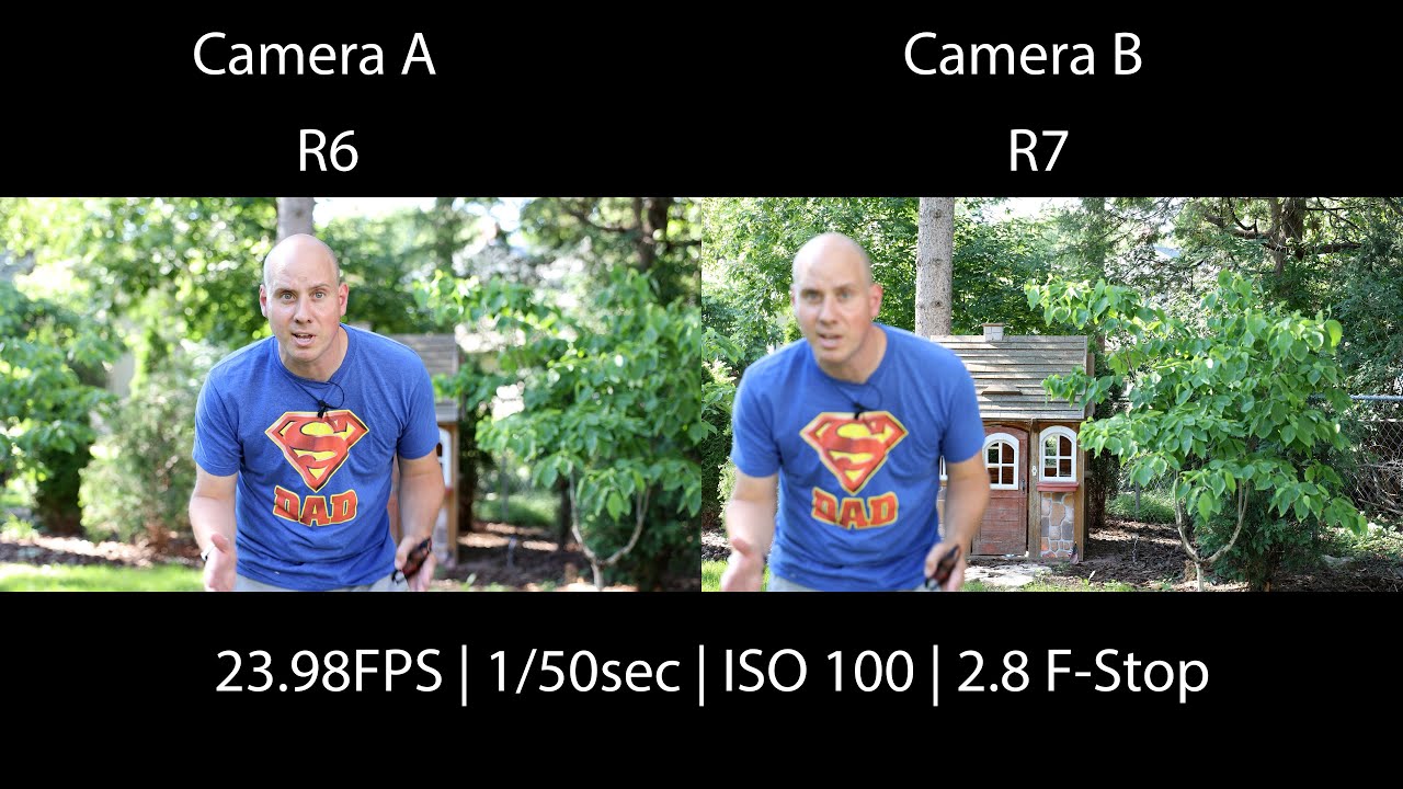 Canon R7 Vs R6 | Part 1 | The autofocus was a little shocking