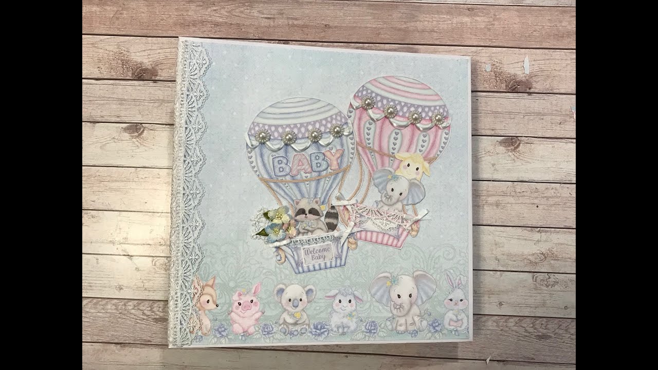 TUTORIAL PART 2 HEARTFELT CREATIONS TENDER MOMENTS 10 X 10 ALBUM SHELLIE GEIGLE JS HOBBIES