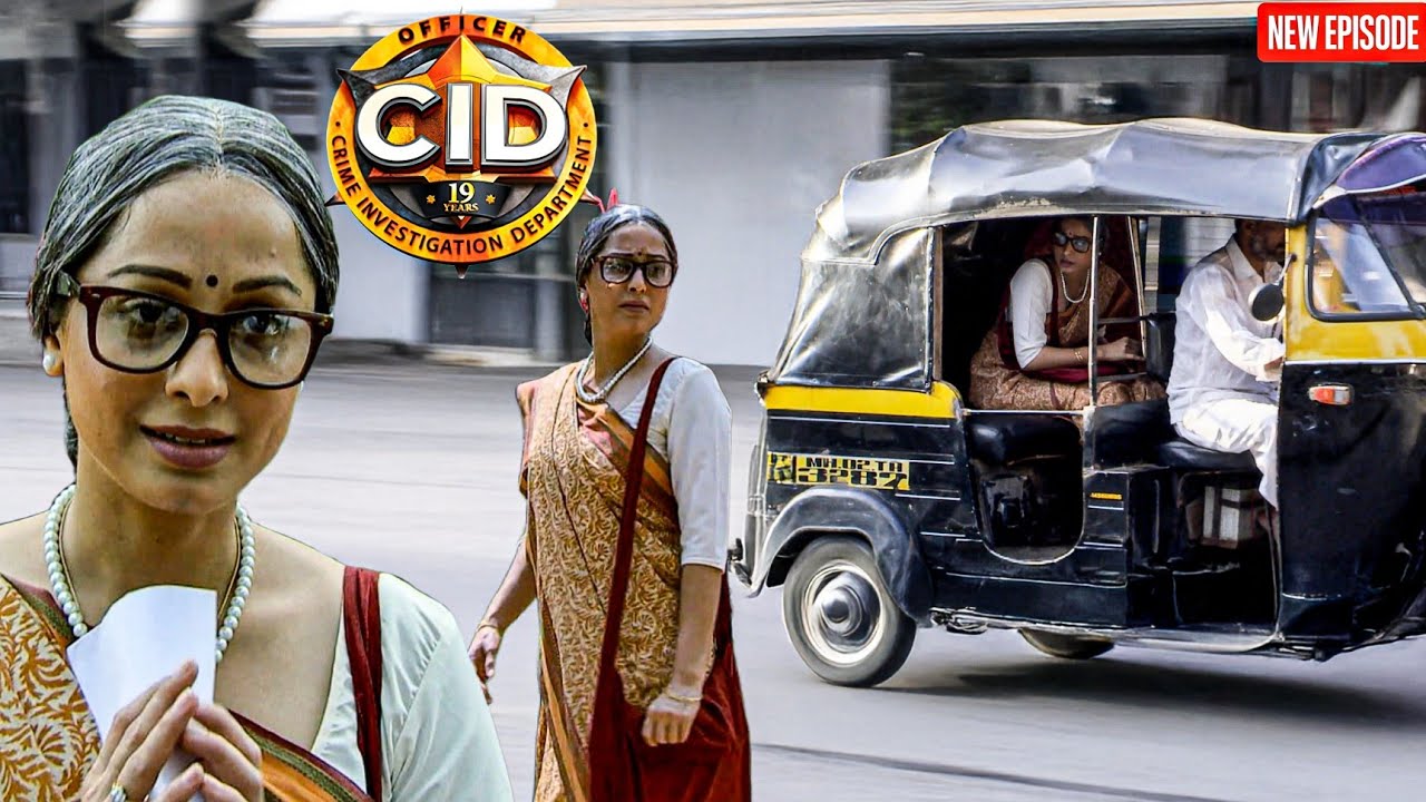 60 साल की बुढ़िया बनकर Purvi बैठी मुजरिम के ऑटो में || CID | Latest Episode ||
