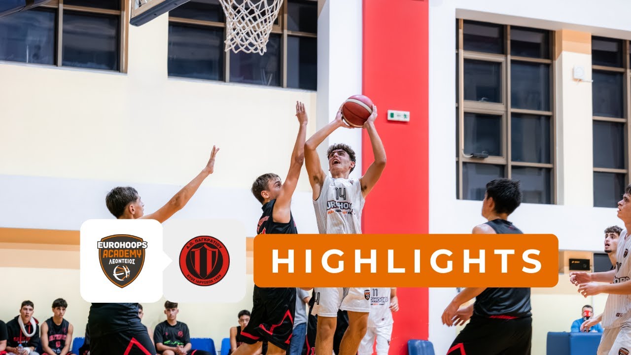 Α1 Παίδων | Eurohoops Academy 🆚 ΑΟ Παγκρατίου | 72-69