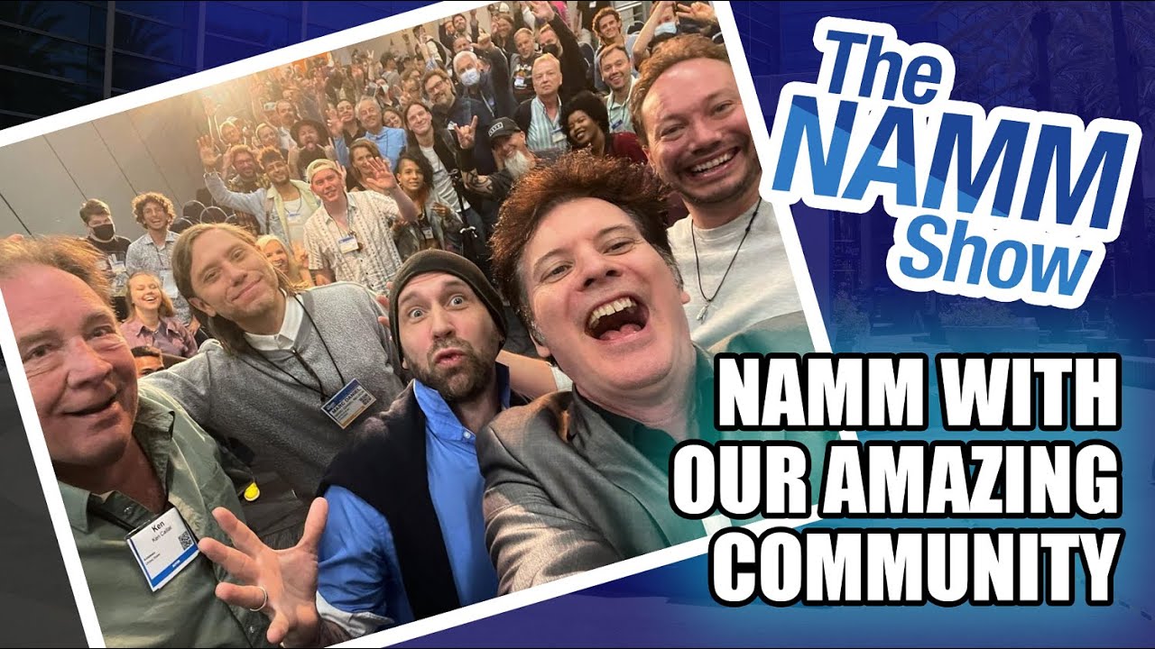 This was INSANE - Producing Modern Music with FRIENDS | AES Panel at NAMM 2022