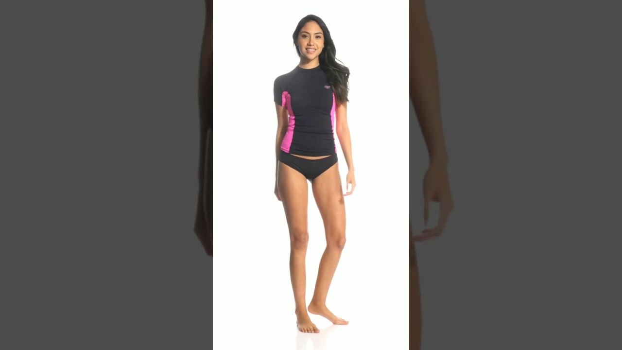 O'Neill Women's Premium Short Sleeve Crew Rashguard | SwimOutlet.com