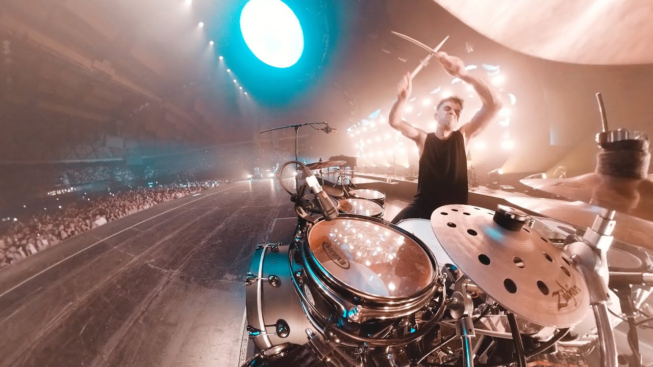 LAZZA Live @Bologna - SOGNI D'ORO (Drumcam by Giovanni Cilio)