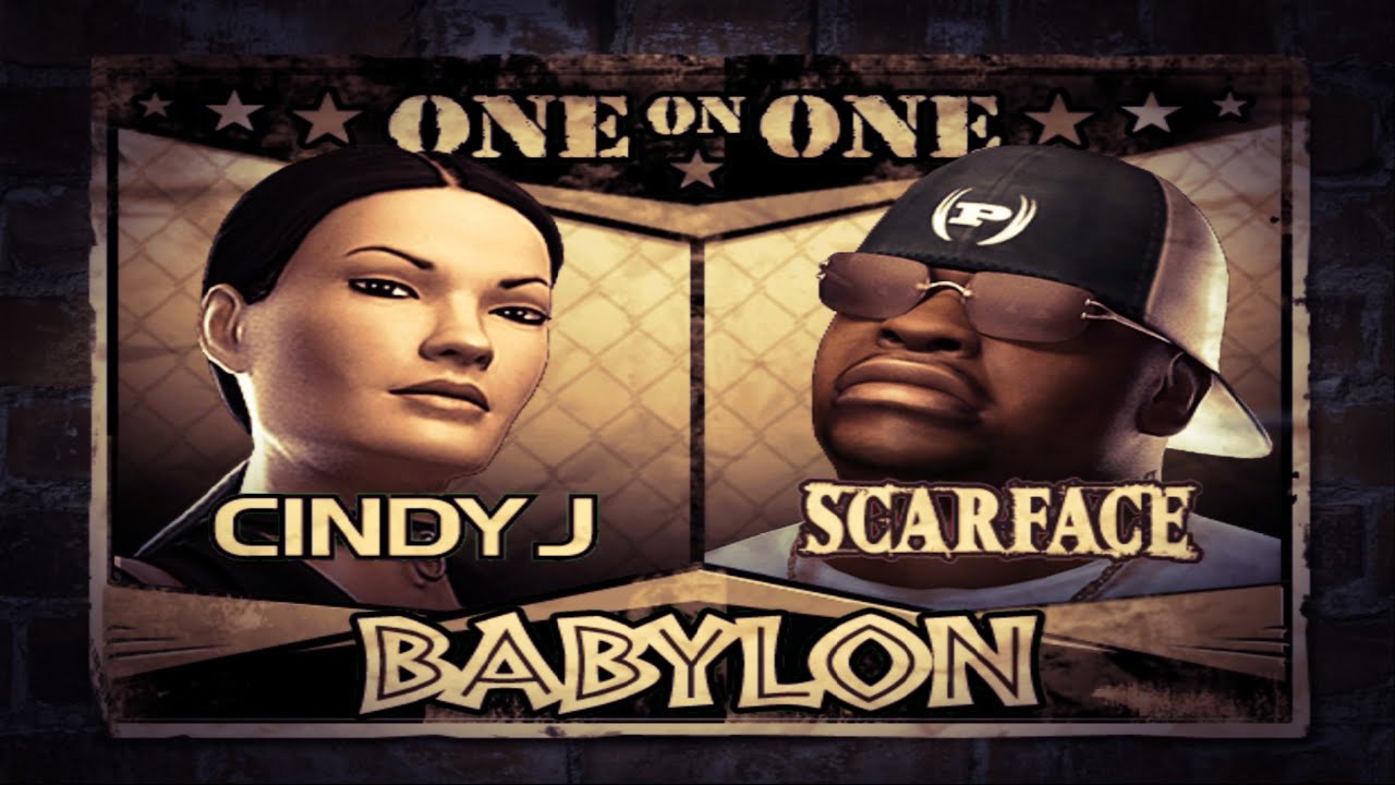 Def Jam Fight For NY Cindy J VS Scarface | 4K | PC (i hate this AI sometimes)