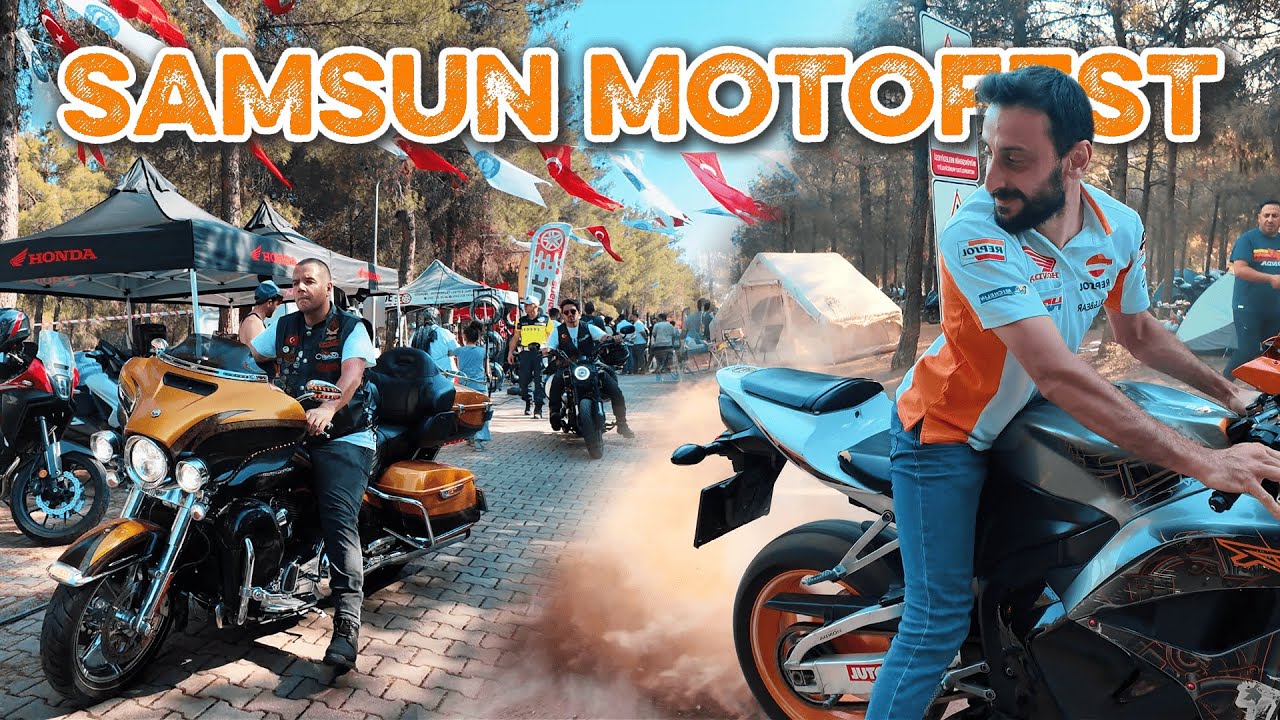 Motor Tutkunları Buluştu! Samsun Motofest 2025 VLOG