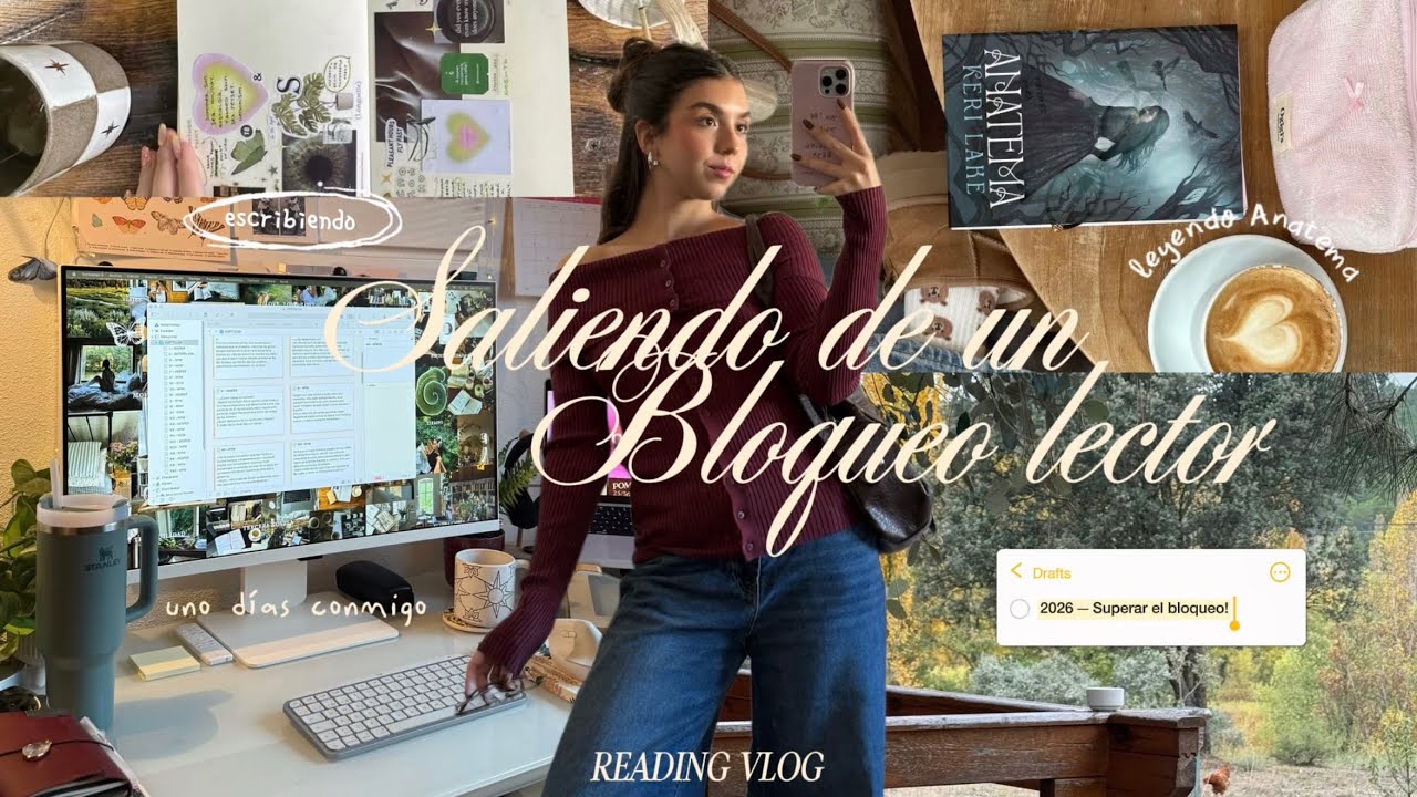 vuelta a la rutina: saliendo de un bloqueo lector 📖☕️ | reading vlog