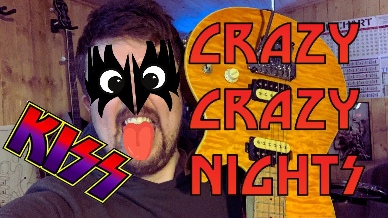 Crazy Crazy Nights | KISS | Guitar Lesson | One Lad Music