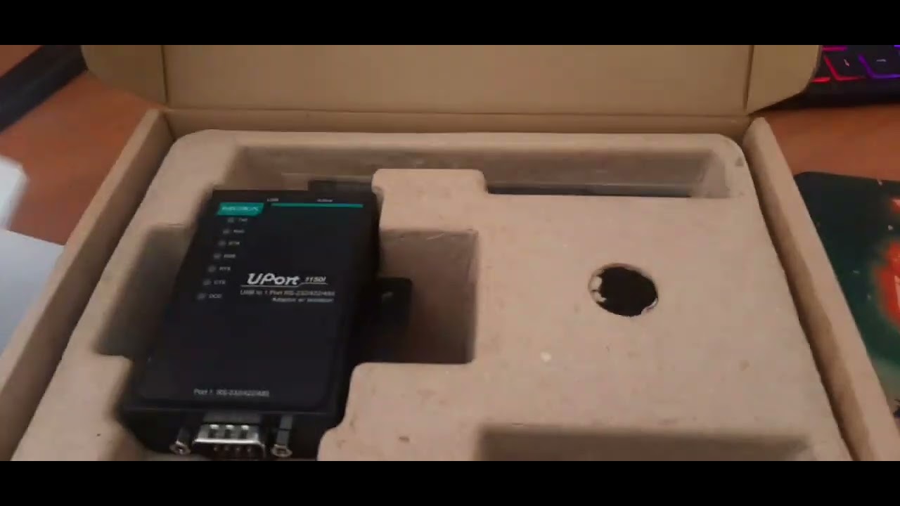 Moxa 1150 распаковка изделия