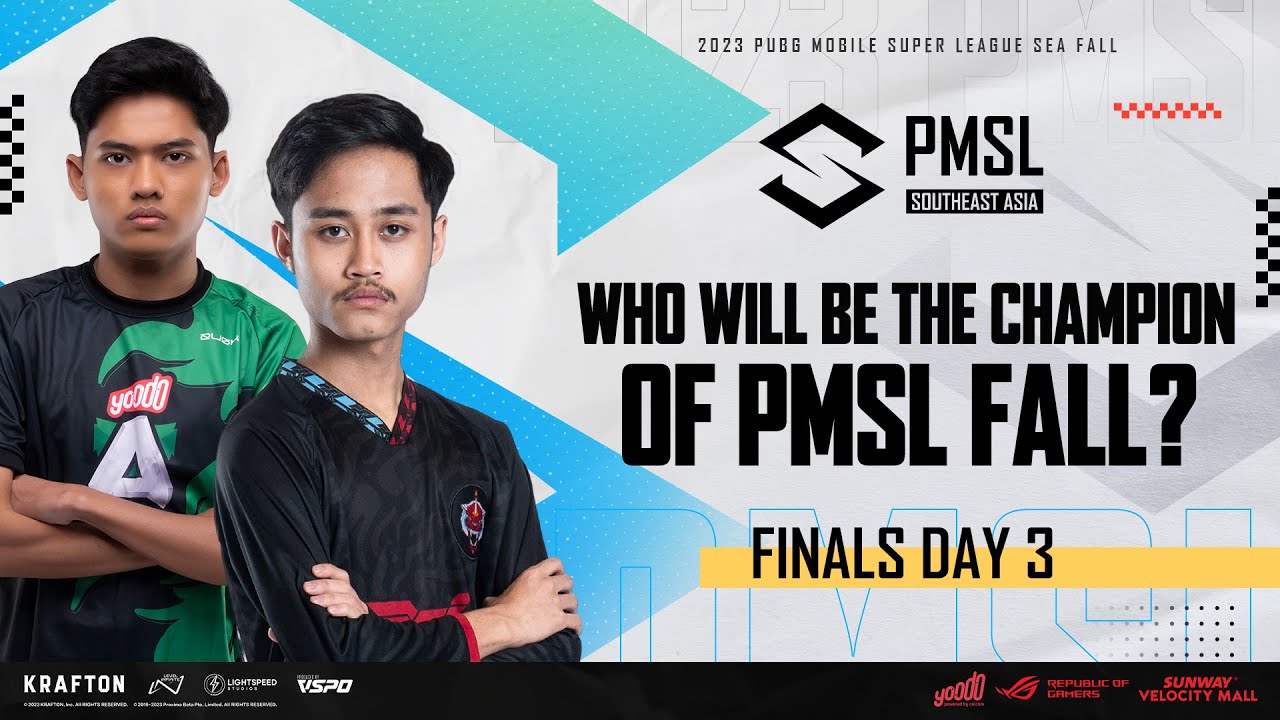 [EN] 2023 PMSL SEA FINALS D3 | FALL | WHO WILL BE THE CHAMPION OF PMSL FALL?