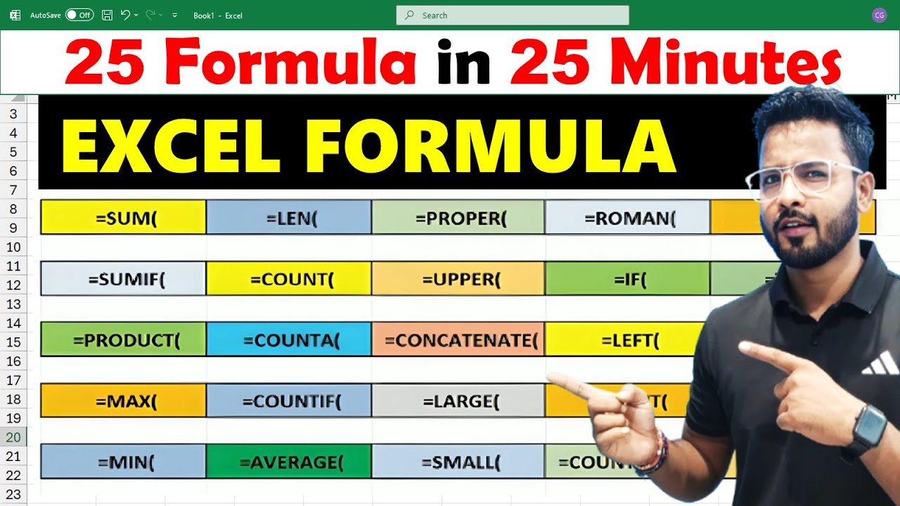 Microsoft excel | How to use excel formula and functions in Excel | Excel Formulas