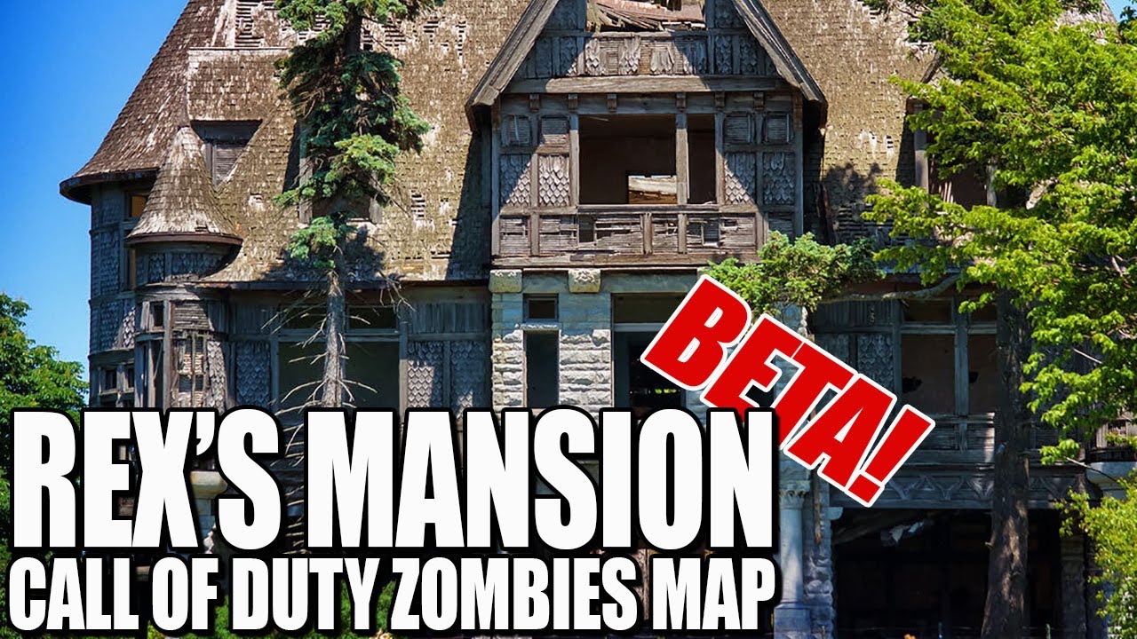 NEW! REX'S MANSION (BETA)(Call of Duty Zombies Map)