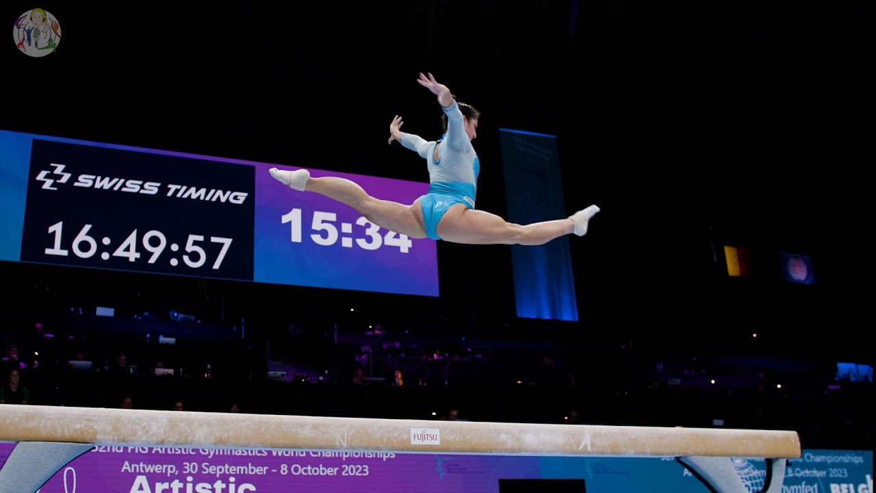 Manila Esposito (ITA) - BB - Podium Training - 2023 World Championships Antwerp