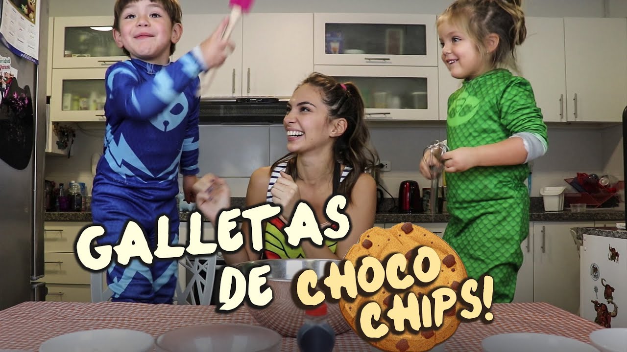 LA MEJOR RECETA DE GALLETAS CHOCO CHIPS CON LIAM Y GIA !!